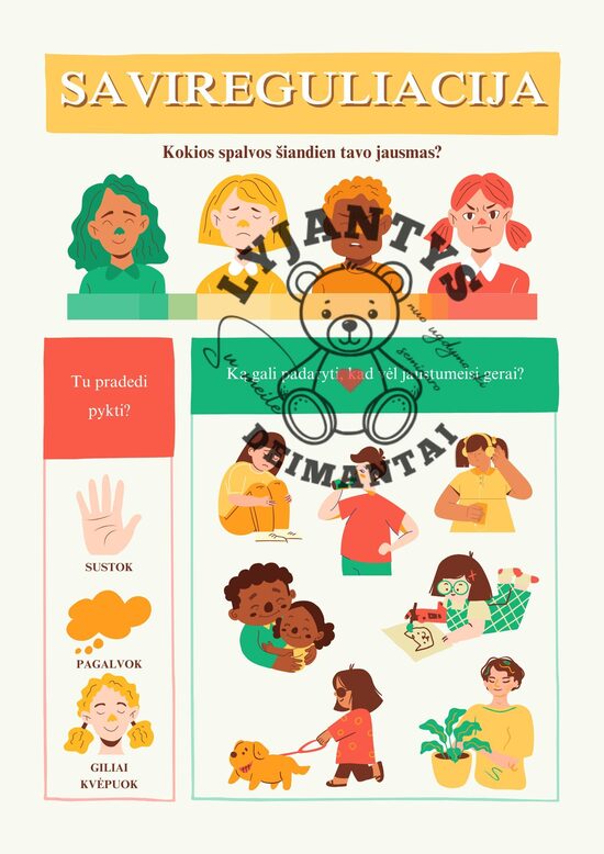 Ugdomasis tentas "Savireguliacija"